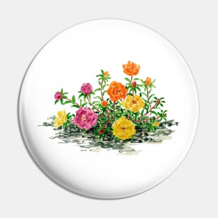 October 16th birthday flower Pin