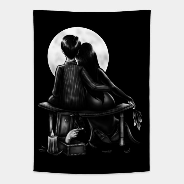 Spooky Love Tapestry by ShayLei