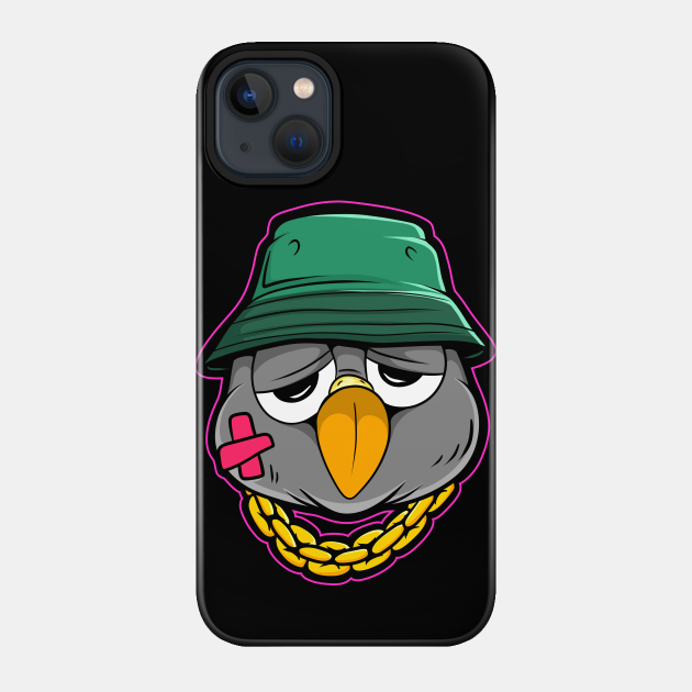 lazy pigeon - Urban Clothing - Phone Case