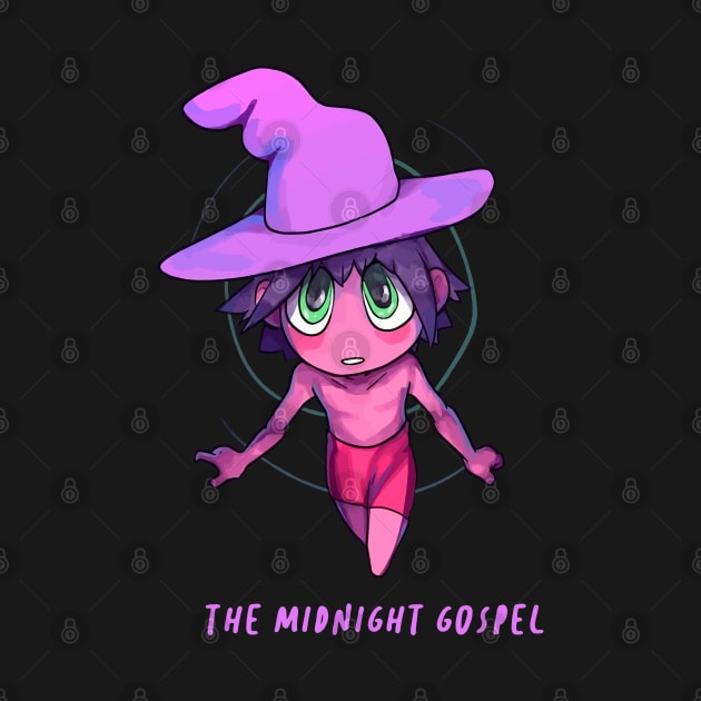 The Midnight Gospel Fanart by Nashida Said