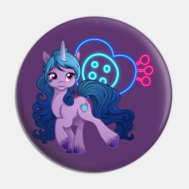 My Little Pony A New Generation Izzy Moonbow Pin by SketchedCrow