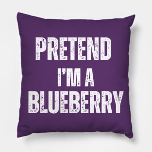 Pretend I'm A Blueberry, Blueberry Pillow