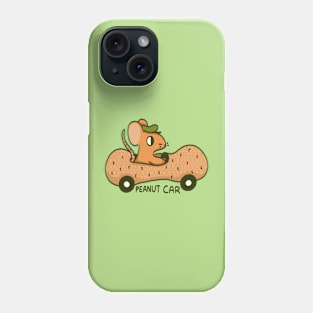 Mouse in a Peanut Car Phone Case