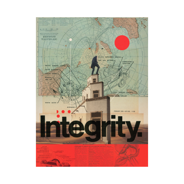 Discover Integrity - Collage - T-Shirt