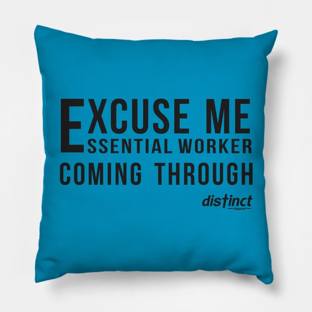 Essential Worker Covid-19 Pillow by DistinctApparel