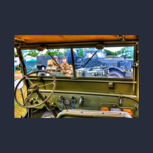 Inside The Willys Jeep by tommysphotos