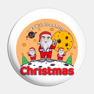 We Wish You a Merry christmas Pin