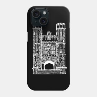 Brookings Hall WUSTL (White) Phone Case