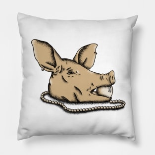 Pearls before Swine Pillow