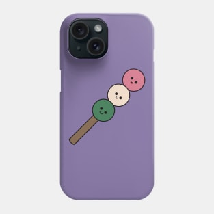 Happy Hanami Dango - Kawaii Dango Phone Case