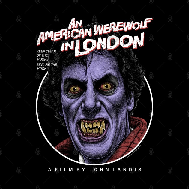 An American werewolf In London, Beware the moon, Cult Classic by PeligroGraphics