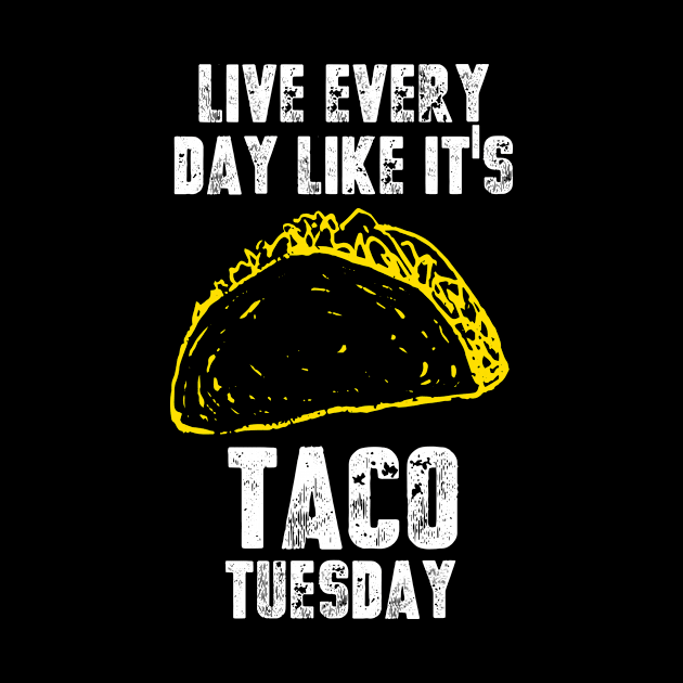 Live Everyday Like It's Taco Tuesday by schaefersialice