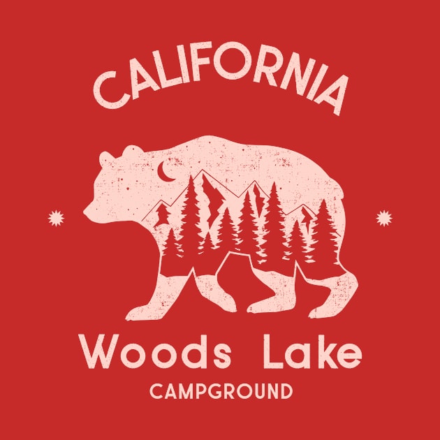 Woods Lake Campground Shirt by California Outdoors