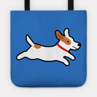 Cute Jack Russell Terrier Cartoon Dog Tote