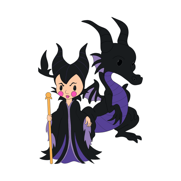 Malificent by BeckyDesigns