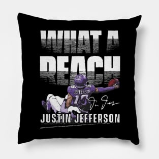 Justin Jefferson Minnesota Arm Reach Pillow