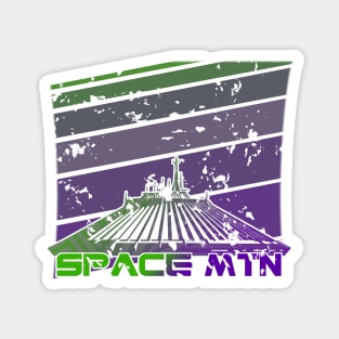 Space Mountain One-Sided T-Shirt Magnet