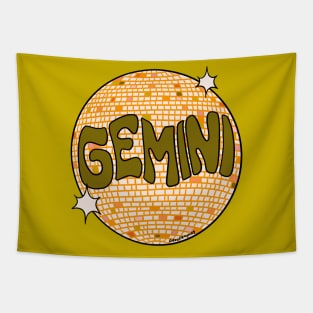 Gemini Disco ball Tapestry