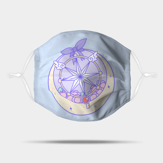 Sakura Clear Card Wand Cardcaptor Sakura Mask Teepublic The perfect accessory for any sleepy magical girl! teepublic