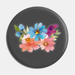 Pretty Flowers Pin