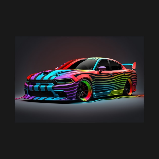 hellcat widebody by PixelPusherArt