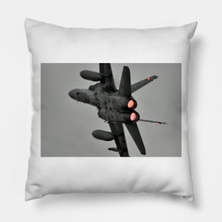 FA-18 Hornet in Afterburner Pillow