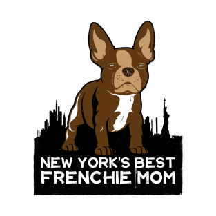 New York Best Frenchie Mom T-Shirt