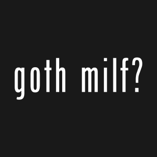 Goth M**F Slogan T-Shirt