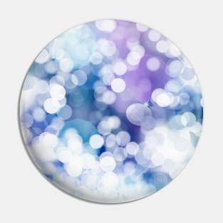 Winter background in blue, white and purple Pin