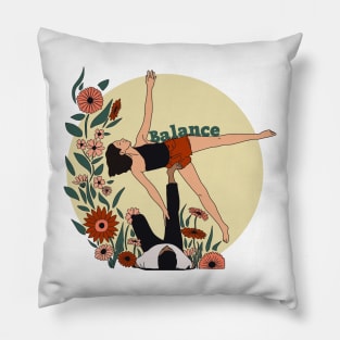 Balancing Body and Mind Pillow