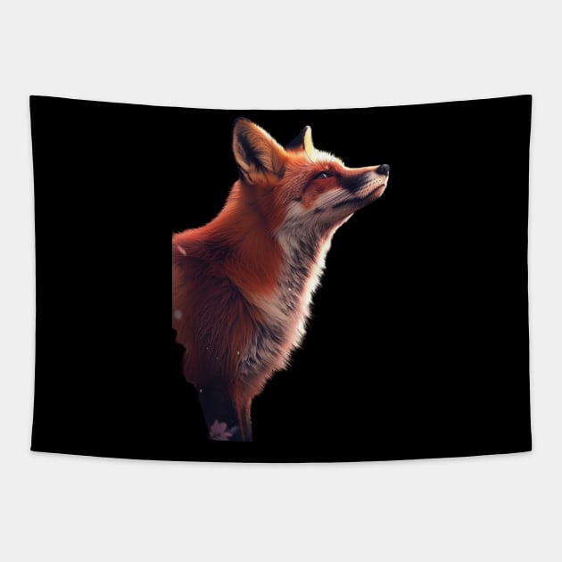 Following The Fox Tapestry by Gorilla Animal