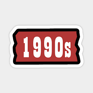 1990s t-shirt design Magnet