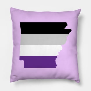 Arkansas Asexual Pride Pillow