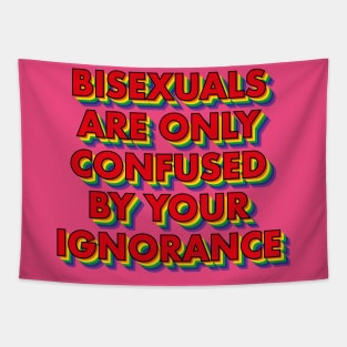 Bisexuals Are Only Confused By Your Ignorance Tapestry