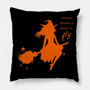 Everyone Can Fly Pillow
