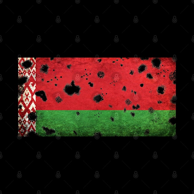 Belarus Flag Grunge by Historia