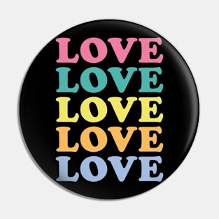 Love Love Love II Pin