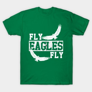 Eagles Football Shirt Sayings High School College Fan Apparel Gift T-shirts  T Shirt