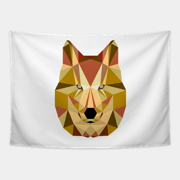 Wolf 01 Tapestry by froileinjuno