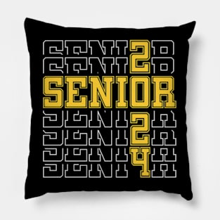 Senior 2024 Vintage Graduate Pillow