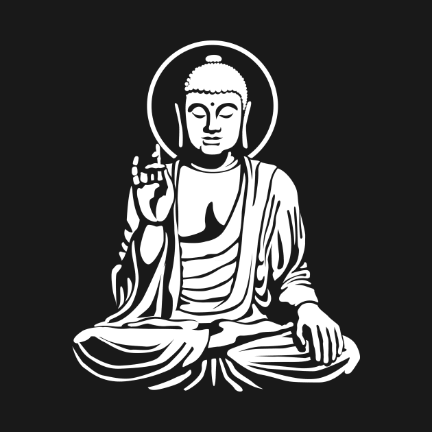 Young Buddha (white) by Mystic-Land