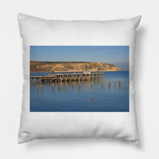 Swanage Pier & Ballard Down Pillow