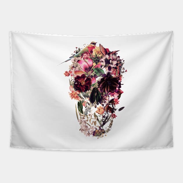 New Skull Light Tapestry by aligulec