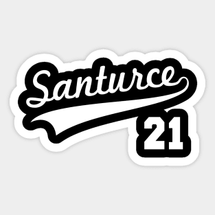 Roberto Clemente - 21 Sticker for Sale by D24designs