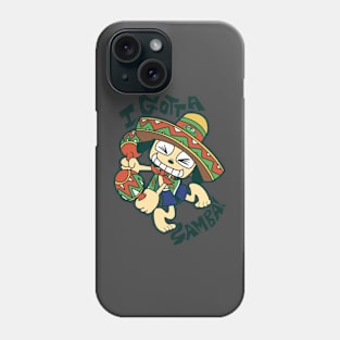 Samba de Parappa! (Parappa the rapper x samba de amigo) Phone Case