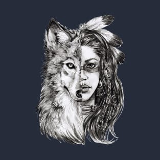 Wolf-Girl T-Shirt