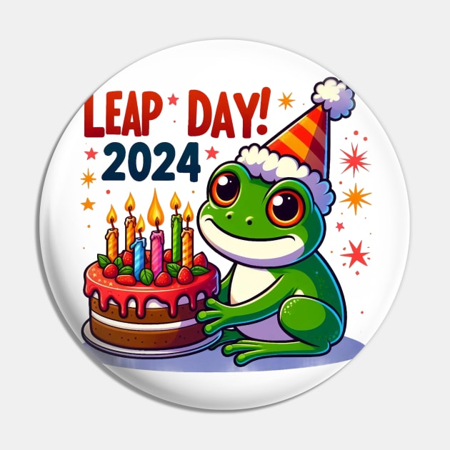 Leap Day Pin by BukovskyART