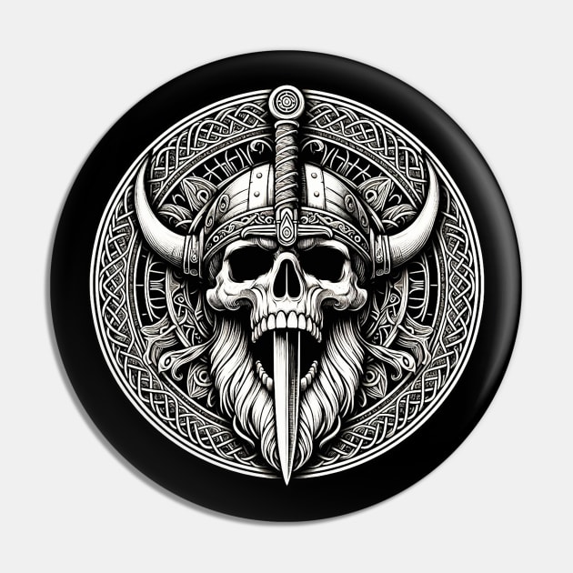 Odin's Celtic Skull. Pin by Artizan