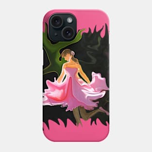 Graceful Flower Ballerina Phone Case