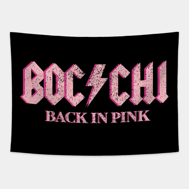 BOCCHI THE ROCK!: BACK IN PINK (GRUNGE STYLE) Tapestry by FunGangStore